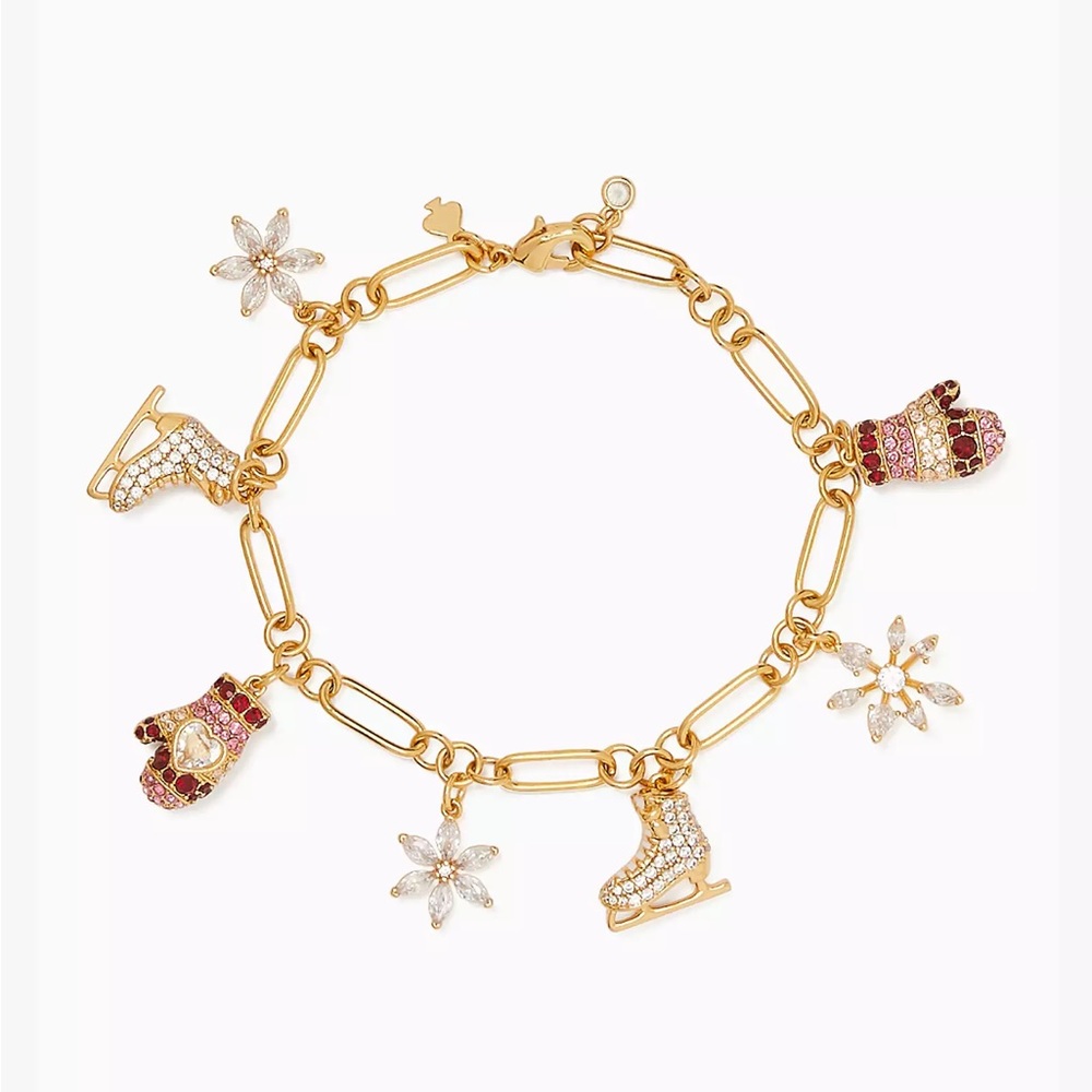 KATE SPADE Snowflake Charm Bracelet